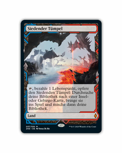 Magic the Gathering Zendikar Rising Expeditions Box-Topper - Artwork Cards DE - Bild 8 von 31