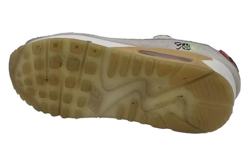 Nike Hombre Air Max 90 Swoosh Fibra Blanco Hueso Claro DV3335-100 Talla 8.5 - Imagen 9 de 12