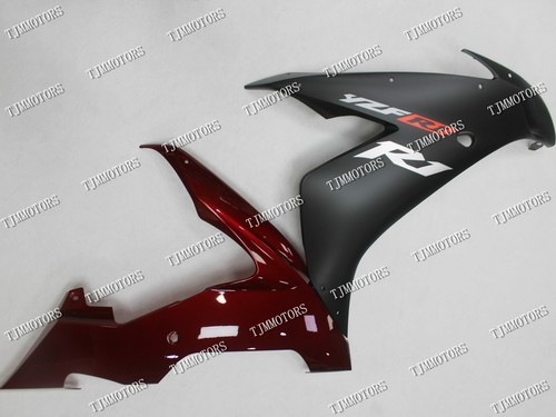 For YZF R1 2004-2006 Matellic Red Black ABS Injection Mold Bodywork Fairing Kit - Bild 3 von 9