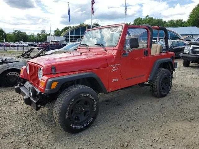 Used A/C Compressor fits: 2001 Jeep Wrangler 4.0 Grade A Foto 3 de 4