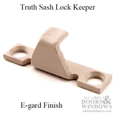 Truth Sash Lock Keeper With E-Gard Finish For Casement Windows Truth Part 20034