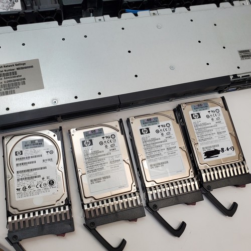 HP ProLiant DL360 Gen10 4 Core 2.13GHz Xeon E5506 2GB RAM 4 BAY 1U Server - Picture 2 of 10