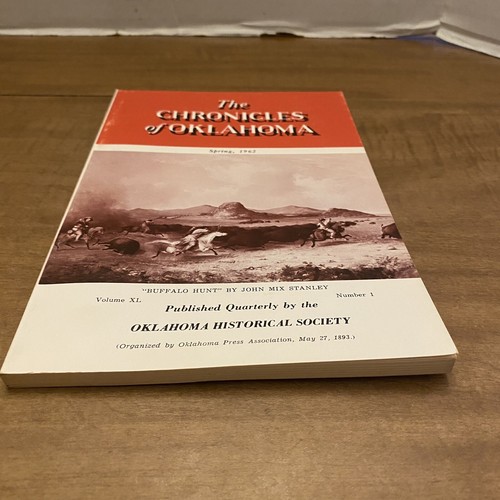 The Chronicles Of Oklahoma Volume XL Number 1 Spring 1962 - 第 2/5 張圖片