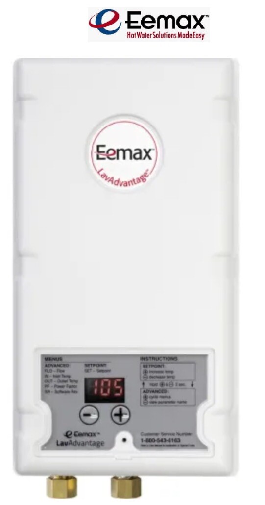 Eemax SPEX3012T Spec Lavadvantage 2 GPM 120 Volt 3 KW Point of White