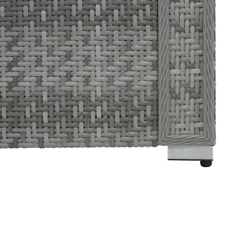 Rattan Modulares Gartenmöbel-Set mit Sofa, Tisch und Aufbewahrungsbox - Bild 86 von 207