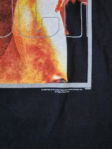 Vintage The Rock Shirt WWF Wrestling Original Layeth The Smackdown XXL WE 2XL - Picture 2 of 7