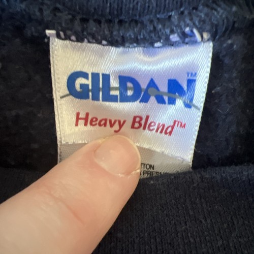 Vintage Up North Mackinac Bridge Michigan Sweatshirt Gilden Heavy Blend Adult L - Picture 7 of 9