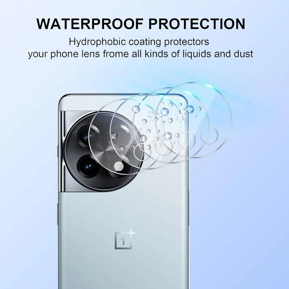 For OnePlus 12R Camera Lens Case Protector Tempered Glass Cover - Image 2 of 4