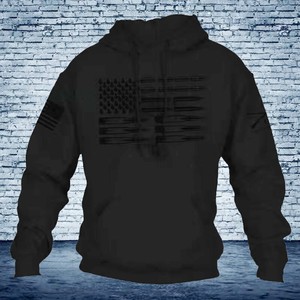 Men-Patriot-Sweatshirt-Ammo-Flag-Grunt-Style-Hooded-Sweater-Hoodies-Charcoal