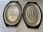 Nordic Ware/ Serv-A-Sizzler Steak/Fajita Platter Hot Plate Trays Set Of 2 13"x8"