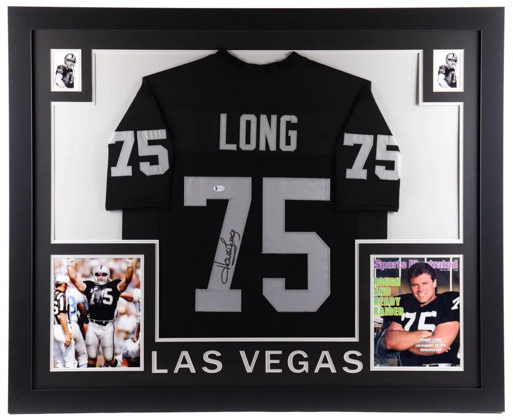 howie long autographed jersey