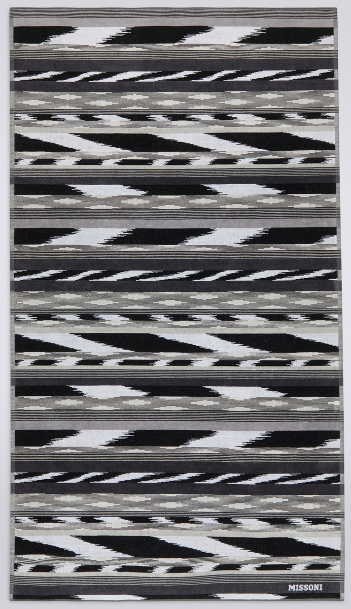 MISSONI HOME 'Clint' Designer Stripe Luxury Beach Spa Pool Towel B