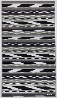 MISSONI HOME 'Clint' Designer Stripe Luxury Beach Spa Pool Towel B