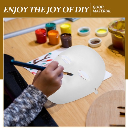 4 Pcs Hand Painted Mask Child Man Carnival Masks to Decorate Masquerade - Picture 8 of 11