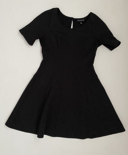 My Michelle Dress, LBD, Black Skater Dress, S - Picture 4 of 7