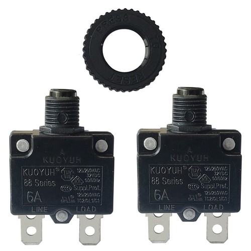 Kuoyuh 3A - 30A 88 Serie Thermoschutzschalter 32VDC 125-250VAC (2er-Pack) - Bild 4 von 28