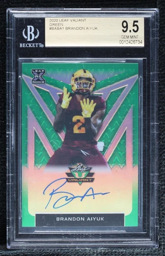 2020 Leaf Valiant Brandon Aiyuk #BA-BA1