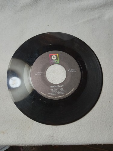 Tommy Roe - Moontalk - Jam Up Jelly Tight ABC Records 45 RPM (783)