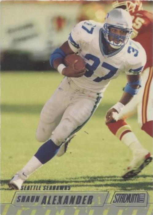 2002 Topps Stadium Club Shaun Alexander #14 - 1 of 2