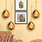 India Metal Wall Sconces Tealight Candle Holder Wall Hanging - FREE SHIPING