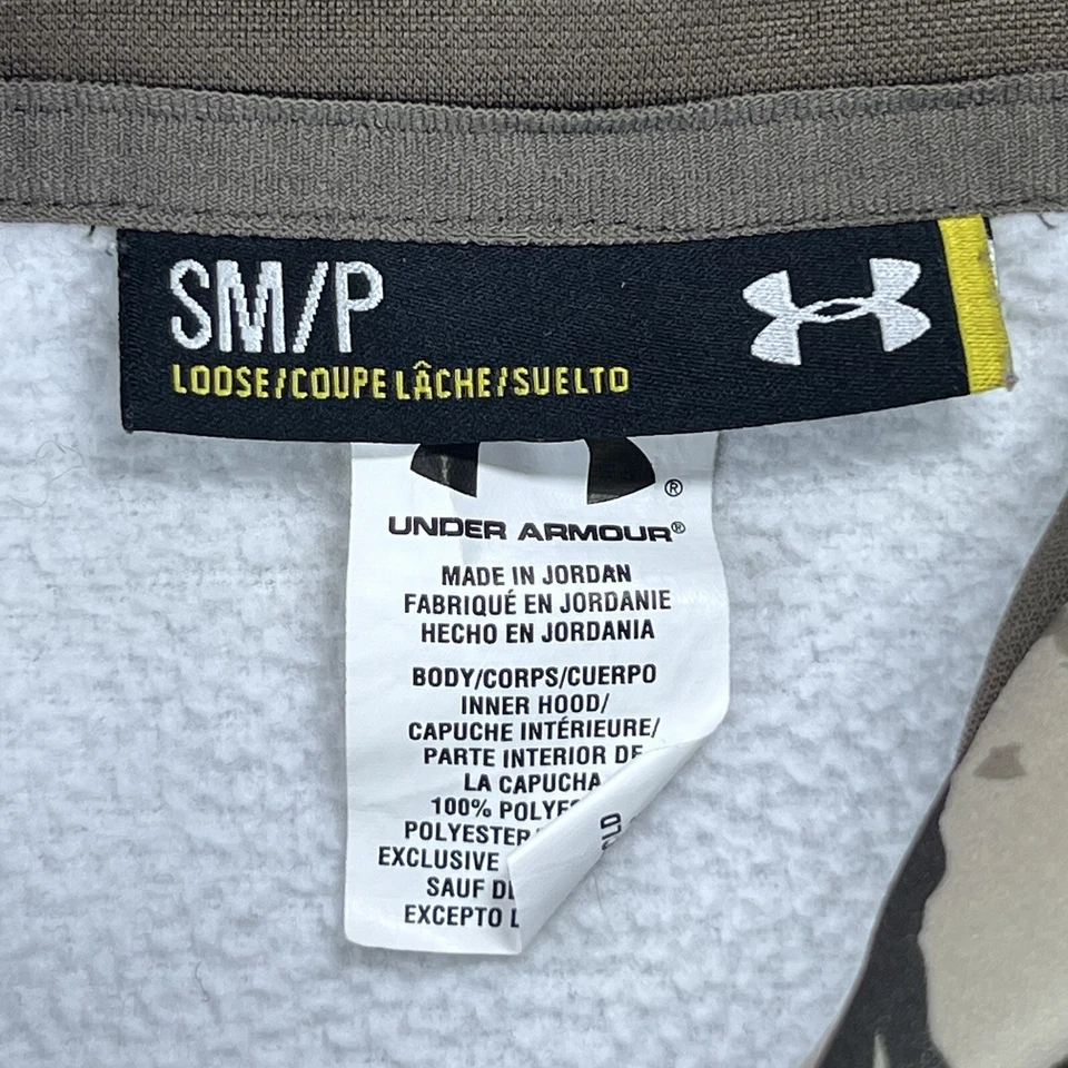 Sudadera con Capucha Under Armour Camuflada Para Hombre Caza Aire Libre Camping Táctico Senderismo Y2K Foto 4 de 4