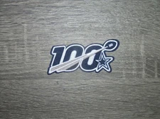 Dallas Cowboys NFL 100 Seasons Embroidered Iron On Patch 3.5" x 2"