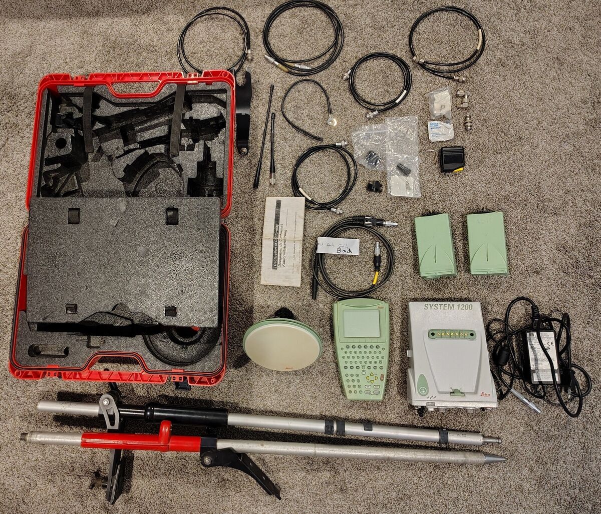 Leica GPS Survey Data Collector RX1210T, GX1230, AX1202 Leica GPS Survey Data Collector RX1210T, GX1230, AX1202