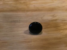 Solid Ceramic Round Black Cabinet Cupboard Drawer Door Pull Handle Knob