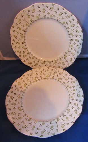 J G MEAKIN FORGET ME NOT DINNER & LUNCH PLATES IRONSTONE ENGLAND 2 SETS - Picture 8 of 8