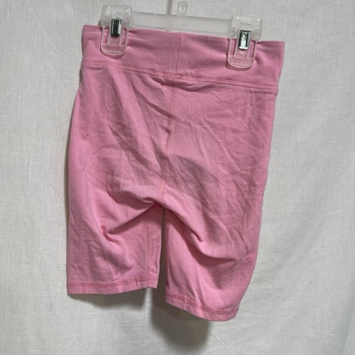 Gap Kids Girls Small 6 7 Shorts Organic Cotton Biker Pink Solid - Picture 2 of 4