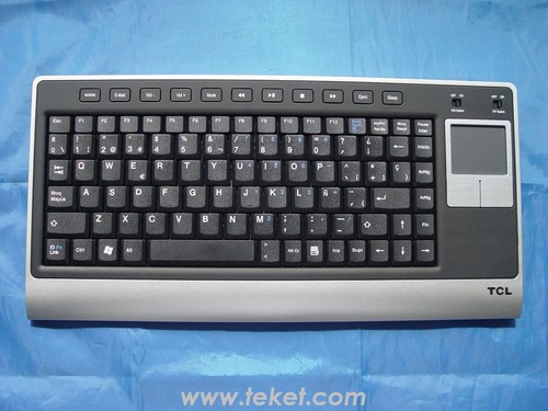 wireless keyboard with touchpad K8C Spanish for Android TV BOX, desktop, laptop - 第 1/4 張圖片
