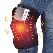 Electric Heating Knee Massager Far Infrared Joint Physiotherapy Pain Relief Pad