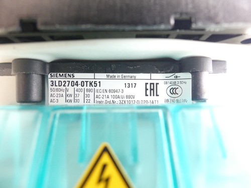 Siemens 3LD2704-0TK51 Trennschalter - Bild 2 von 8
