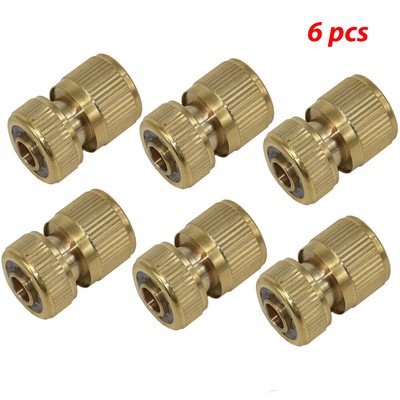 5 Stücke 1//2 Wasserschlauch Anschluss Schnellkupplungen Garten Tap Joiners Joins
