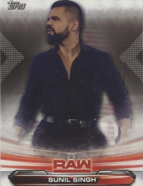 2019 Topps WWE Raw - Sunil Singh #70 - 1 of 1