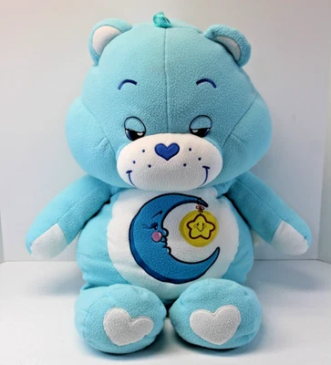 JUMBO 28" Vintage 2002 Care Bears Bedtime Plush Cuddle Pillow Stuffed Animal XL - Image 1 of 4