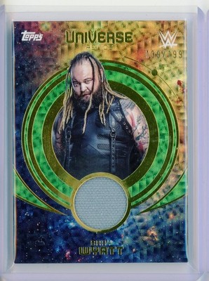 2025 Topps Universe WWE BRAY WYATT Green Match-Used Relic Canvas 139/199