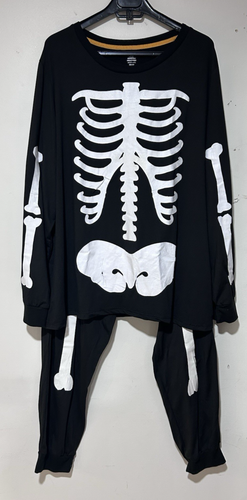Halloween Herren Schlafanzug Glow In The Dark Skelett Set by Way to Celebrate 2X - Bild 5 von 23