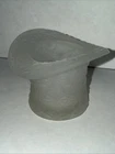 Fenton Frosted Glass Top Hat Toothpick/Match Holder, Daisy/Button Pattern
