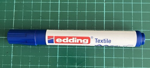Edding 4500 Blue 003 Fabric Textile Clothing Draw Marker 2-3mm Material