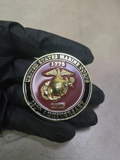 U.S. Marine Corps 250th Anniversary Challenge Coin MC League Det 915