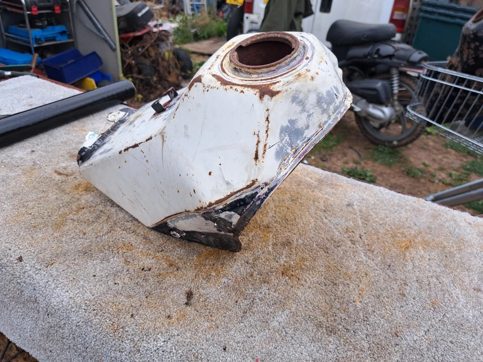 YAMAHA DT125R DT 125 R MOTO COMBUSTIBLE GASOLINA TANQUE CONJUNTO 103 Foto 4 de 4