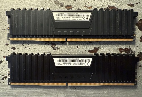 USED - Corsair Vengeance LPX 16GB (2 x 8GB) PC4-19200 (DDR4-2400) Memory - Picture 2 of 4