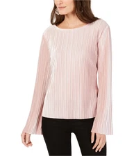 I.N.C Womens Velvet Pullover Blouse