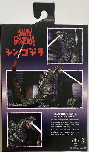 ACTION FIGURE SHIN GODZILLA NECA SIGILLATA 2019 Atomic Blast 65° anniversario - Foto 2 di 6