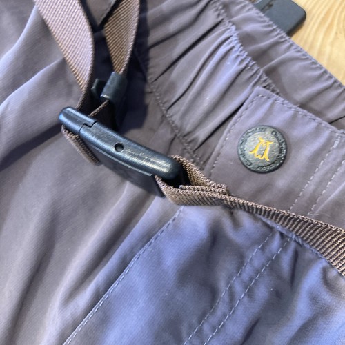 Wolf Cavalry Cargo Pants Boys XL 27x27”Gray Straight Leg Convertible Zip Away - Picture 3 of 11