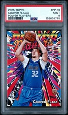 2025-26 Topps Cooper Flagg Power Players Rookie RC #PP-16 PSA 9 Mint