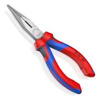 Knipex 2502160 - Flachrundzange (Radiozange) - 160 Mm