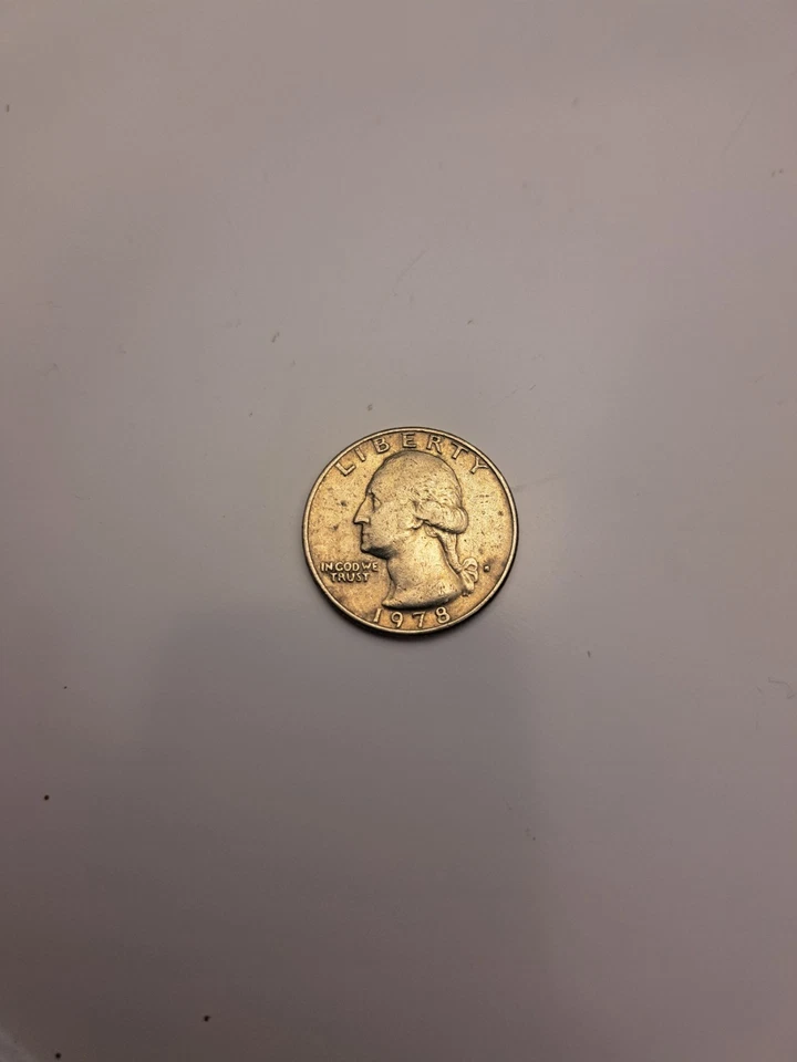 1978 Quarter- Filled In Blotted Mint Mark! Free Shipping! - Image 3 of 4