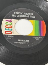 BRENDA LEE-ROCKIN' AROUND THE CHRISTMAS TREE/PAPA NOEL-DECCA RECORDS